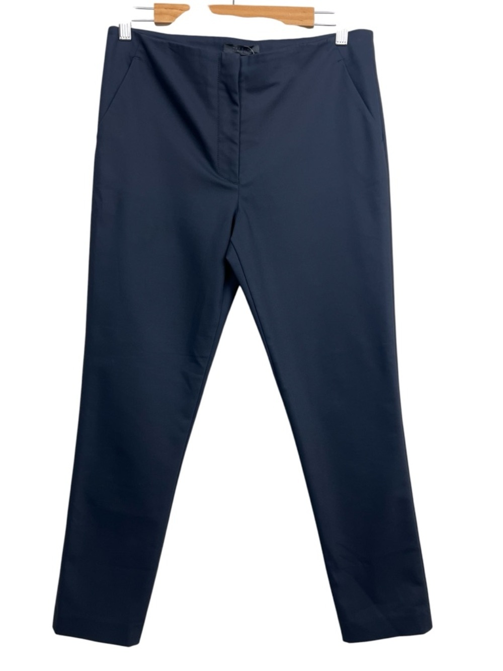 The Row Ankle Straight Pants TrousersWomen’s 8 Black Preppy Minimalist
